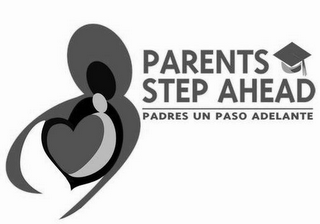 PARENTS STEP AHEAD PADRES UN PASO ADELANTE logo