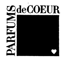PARFUMS DE COEUR logo