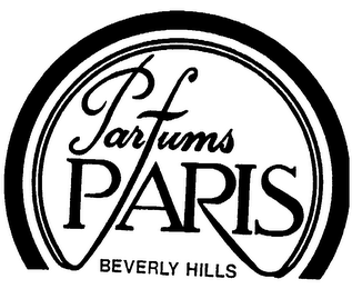 PARFUMS PARIS - BEVERLY HILLS LOGO logo