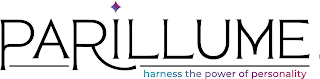 PARILLUME HARNESS THE POWER OF PERSONALITY logo