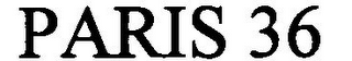 PARIS 36 logo