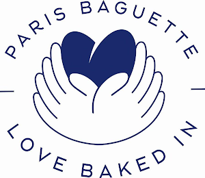 PARIS BAGUETTE LOVE BAKED IN logo