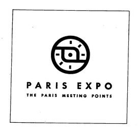 PARIS EXPO THE PARIS MEETING POINTS logo