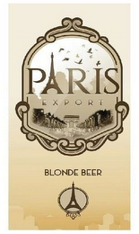 PARIS EXPORT BLONDE BEER logo