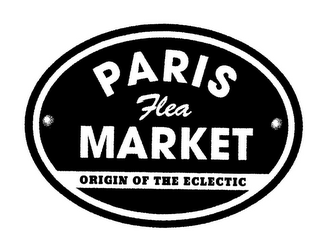 PARIS FLEA MARKET ORIGIN OF THE ECLECTIC logo