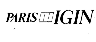 PARIS IGIN logo