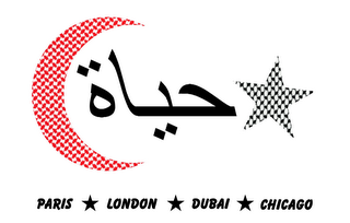 PARIS LONDON DUBAI CHICAGO logo
