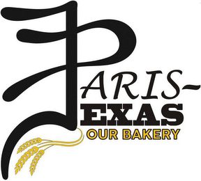 PARIS-TEXAS OUR BAKERY logo