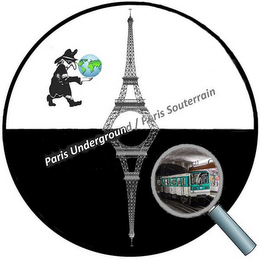 PARIS UNDERGROUND PARIS SOUTERRAIN logo