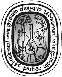 PARIS5E 34 BOULEVARD SAINT GERMAIN DIPTYQUE logo