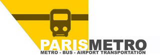 PARISMETRO METRO · BUS · AIRPORT TRANSPORTATION logo