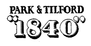 PARK AND TILFORD "1840" logo