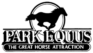 PARK EQUUS THE GREAT HORSE ATTRACTION logo