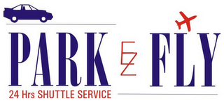 PARK EZ FLY 24 HRS SHUTTLE SERVICE logo
