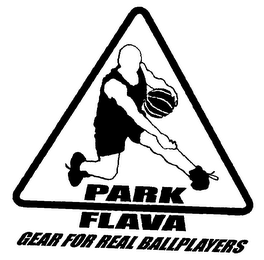 PARK FLAVA GEAR FOR REAL BALLPLAYERS logo