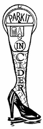 PARK IT IN CIDER logo
