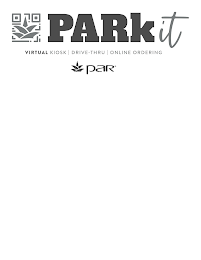 PARK IT VIRTUAL KIOSK | DRIVE-THRU | ON-LINE ORDERING PAR logo
