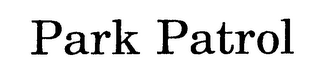 PARK PATROL logo