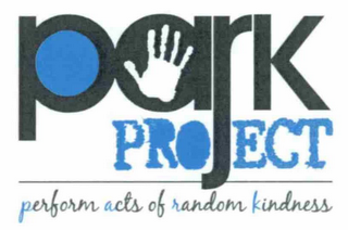 PARK PROJECT PERFORMS ACTS OF RANDOM KINDNESS logo