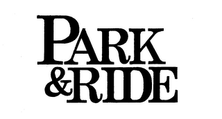 PARK & RIDE logo