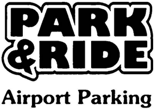 PARK & RIDE AIRPORT PARKING logo