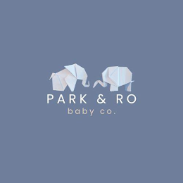 PARK & RO BABY CO. logo