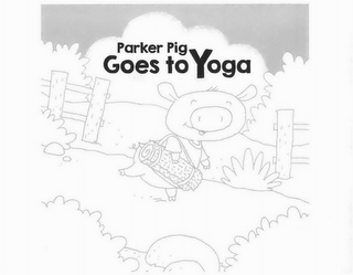 PARKER PIG GOES TO YOGA logo