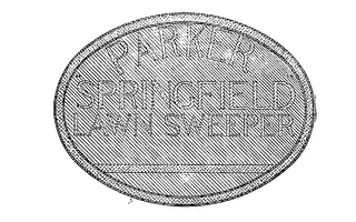 PARKER SPRINGFIELD LAWN SWEEPER logo