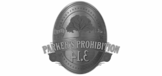 PARKER'S PROHIBITION 314 EST 2014 logo