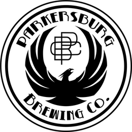 PARKERSBURG BREWING CO. P B C logo