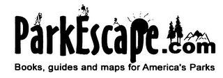PARKESCAPE.COM BOOKS, GUIDES AND MAPS FOR AMERICA'S PARKS logo