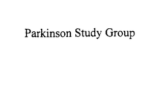 PARKINSON STUDY GROUP logo
