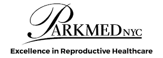 PARKMED NYC EXCELLENCE IN REPRODUCTIVE HEALTHCARE logo
