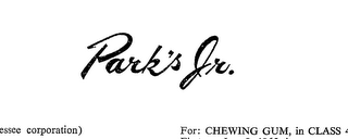 PARK'S JR. logo