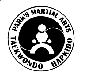 PARK'S MARTIAL ARTS TAEKWONDO HAPKIDO logo