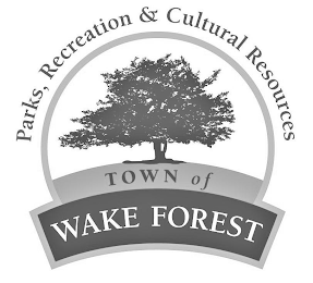 PARKS, RECREATION & CULTURAL RESOURCES TOWN OF WAKE FOREST logo
