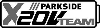PARKSIDE X 20V TEAM logo