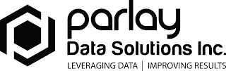 PARLAY DATA SOLUTIONS INC. LEVERAGING DATA | IMPROVING RESULTS logo