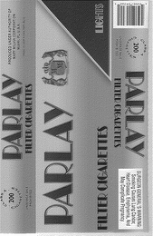 PARLAY FILTER CIGARETTES M logo