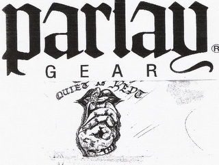 PARLAY GEAR QUIET AS KEPT logo