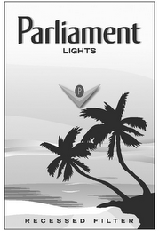 PARLIAMENT LIGHTS P RECESSED FILTER logo