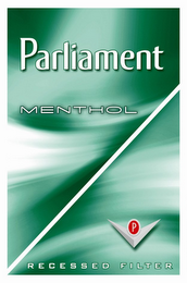 PARLIAMENT MENTHOL RECESSED FILTER P logo