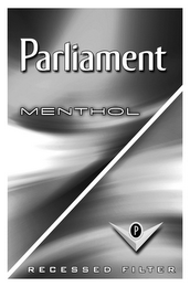PARLIAMENT MENTHOL RECESSED FILTER P logo