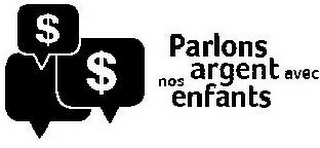 PARLONS ARGENT AVEC NOS ENFANTS logo