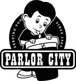 PARLOR CITY - SERVING YOU SINCE 1962 logo