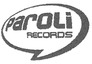 PAROLI RECORDS logo