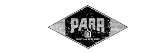 PARR PAINT AND SEALANTS logo