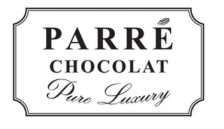 PARRE CHOCOLAT PURE LUXURY logo