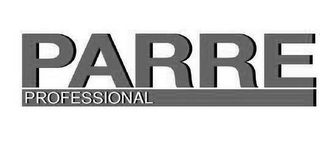 PARRE PROFESSIONAL logo