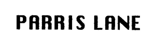 PARRIS LANE logo